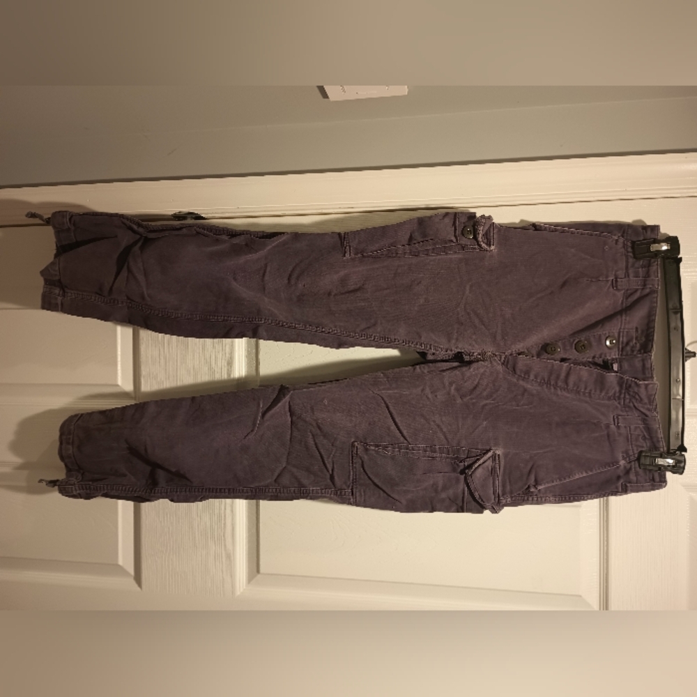 Purple Cargo Pants